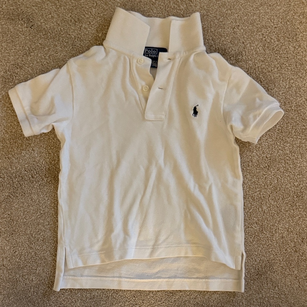 Polo by Ralph Lauren Kids Classic White Polo Shirt